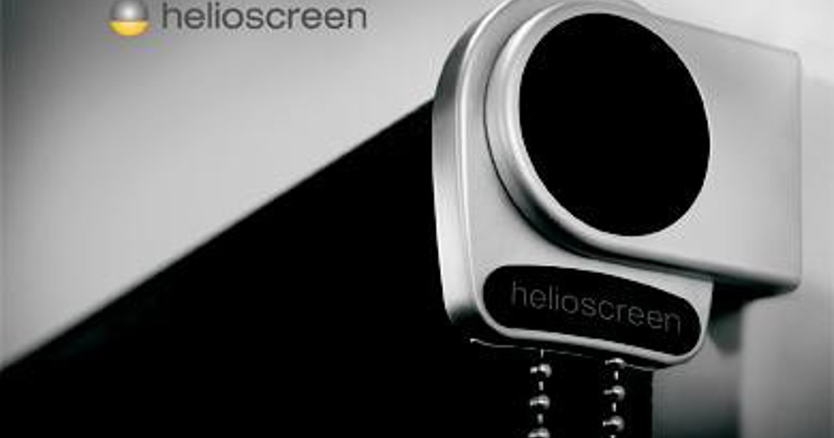 Helioscreen ontwerpt nieuw oprolbaar binnenscreen voor grote ...
