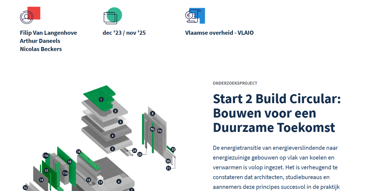 Nieuwe digitale webtool voor circulaire bouwdetails lancering 2026